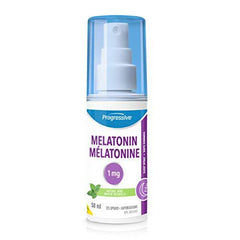 Progressive Melatonin Spray | 1 Mg | Natural Mint Flavour 58 milliliter Natural Mint