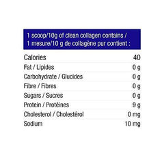 Clean Collagen, Unflavored Hydrolyzed Bovine Collagen Powder, Grass Fed