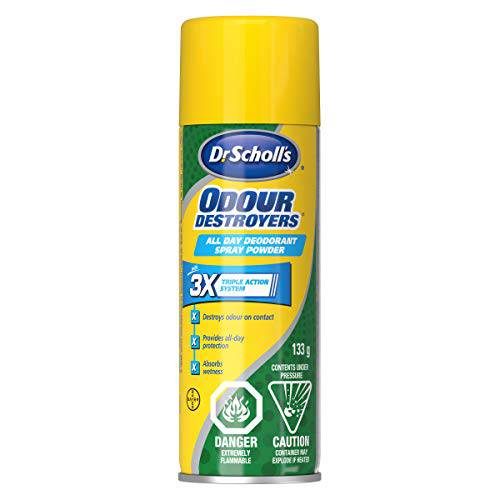 Dr. Scholl's Odour-X All Day Deodorant Spray Powder - Zecoya