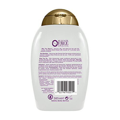 OGX Extra Strength Damage Remedy + Coconut Miracle Oil Conditioner, 385ml