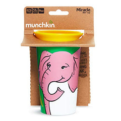 Munchkin Miracle 360˚ Wildlove Sippy Cup, 9oz, Elephant, 1 Count