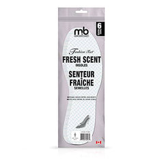 Moneysworth & Best Fashion Feet Fresh Scent Insole, Women's 7