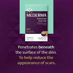 Mederma Advanced Scar Gel - Advanced Scar Treatment for Old and New Scars - #1 Doctor & Pharmacist Recommended Brand - 0.70oz (20g)