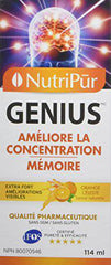 Nutripur GENIUS adults - Memory - Concentration - ADD/ADHD, 114 ml