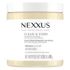 NEXXUS Clean & Pure Scalp Scrub exfoliant for healthy hair and scalp Invigorating sulfate free, paraben free, dye free 318 g