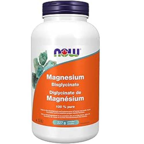 Now Foods Magnesium Bisglycinate Powder 227g