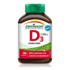 Jamieson Vitamin D3 2,500IU - Zecoya