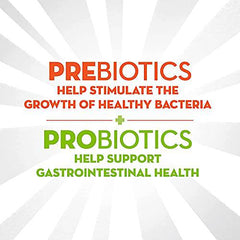 Gut Health & Immunity Prebiotic + Probiotic Gummies, Helps support good health and immune function, #1 Doctor Recommended Probiotic‡, citrus-flavoured, 50 count