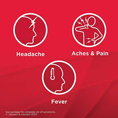 Tylenol Regular Strength For Pain Relief, Headache Relief, and Reducing Fever, 325 mg Acetaminophen Caplets