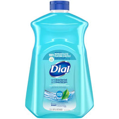 Dial Antibacterial Liquid Hand Soap Refill, Spring Water, 1.53L, Blue