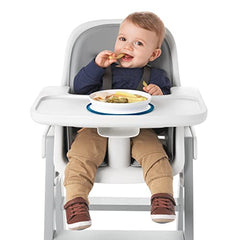 OXO Tot Stick & Stay Plate, Navy