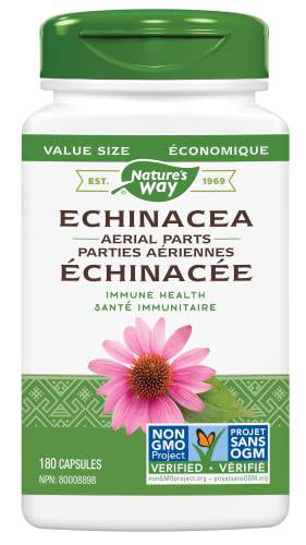 Nature's Way Echinacea Herb Health Supplement, 180 Count