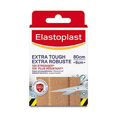 Elastoplast Extra Tough Waterproof Dressing Strips 6cmx8cm 8s (Relaunch)