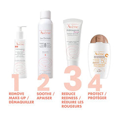 Eau Thermale Avene Antirougeurs DAY Soothing anti-redness emulsion, Helps Soothing and Reduces the appearance of Redness Prone Skin, Tinted Green, 40 ml