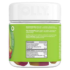 OLLY Metabolism Gummy Rings supports metabolism and digestion* Snappy Apple with apple cider vinegar, vitamin B12 & chromium 30 gummies, 30 count (Pack of 1)