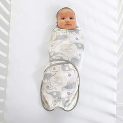 Ingenuity Farewell Fuss Adjustable Easy-Wrap 2-pk Baby Swaddle Set - Grazer