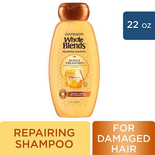 Garnier Whole Blends, Honey Treasures Shampoo, 650 mL - Zecoya