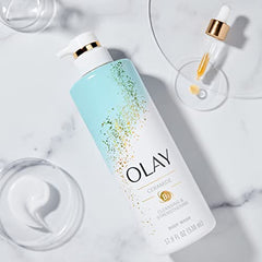 Olay Cleansing & Strengthening Body Wash with Ceramide and Vitamin B3 Complex, 591mL