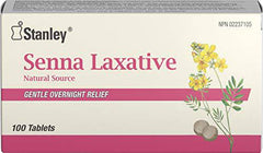 Stanley Pharmaceuticals Senna Laxative 8.6mg 100 count