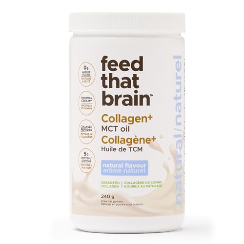 Feed That Brain No Flavour Protein Powder, 240 G