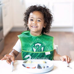 Bumkins Unisex Child Feeding Bib Snack Bag, Green, One Size US