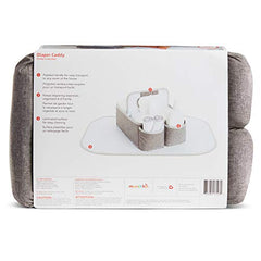 Munchkin Portable Diaper Caddy Organizer, Grey