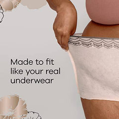 Always Discreet Boutique, Incontinence & Postpartum Underwear For Women, Maximum Protection, X-Large, 9 Count