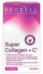 NeoCell Super Collagen +C™, Collagen Supplement, 120 Tablets