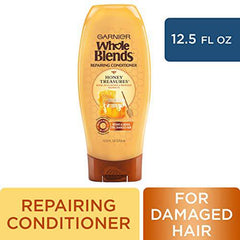 Garnier Whole Blends Honey Treasures Repairing Conditioner, 370 mL - Zecoya