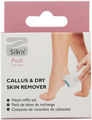 Silk’n Pedi Callus Remover Device Refill Rollers for Home Pedicures and Soft Feet