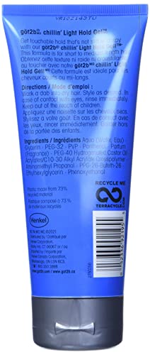 Schwarzkopf Got2b Chillin' Light Hold Gel for Hair, 170 Grams