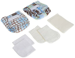 Kushies UL2002-B Reusable Ultra-lite Diapers Trial Pack