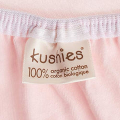 Kushies Organic Jersey Bassinet Fitted Sheet, Light Pink