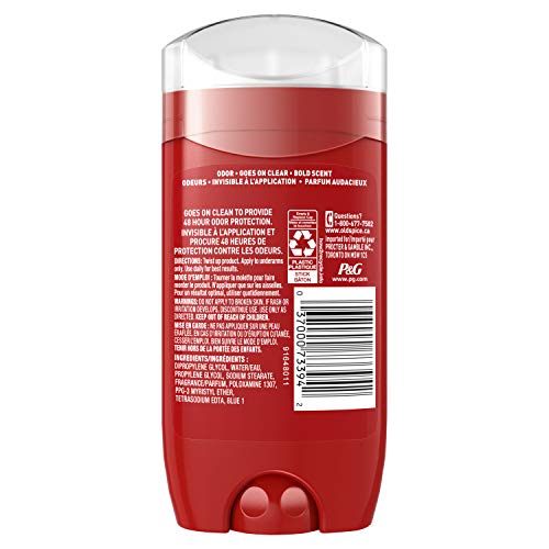 Old Spice Deodorant for Men, Aluminum Free, Red Collection, Captain, 85g