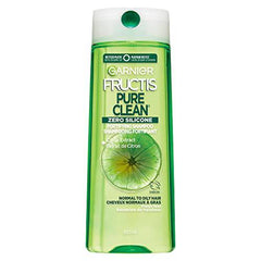 Garnier Fructis Pure Clean Zero Silicone Fortifying Shampoo for Normal to Oily Hair, with Citrus Extract, 650mL - Zecoya