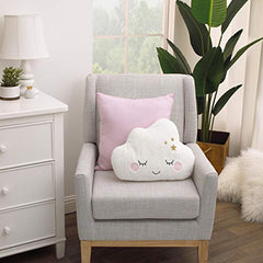 Little Love by NoJo Cloud Shaped Pillow, White