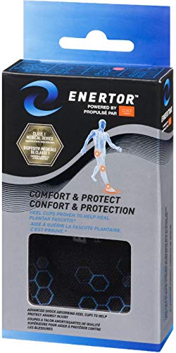 Enertor Comfort & Protect Heel Cup with D30 Technology, Medium