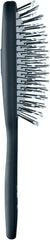 Conair The Knot Dr. Pro Mini Detangling Brush With Flexalite Bristles And Metallic Case For Women, Men All Hair Types-Lengths Wet To Dry (64427C), Silver