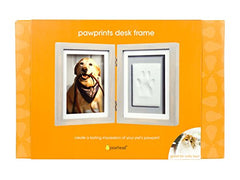 Pearhead Pet Pawprints Desk Picture Frame and Imprint Kit