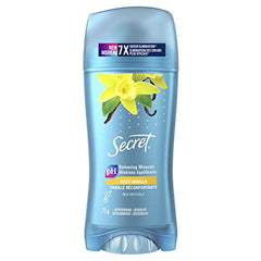 Secret Invisible Solid Antiperspirant And Deodorant, Vanilla Scent, 73G (Pack Of 3)