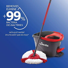 Vileda EasyWring Spin Mop Power Refill, 2-in-1 Microfibre - Zecoya