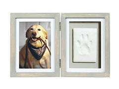 Pearhead Pet Pawprints Desk Picture Frame and Imprint Kit