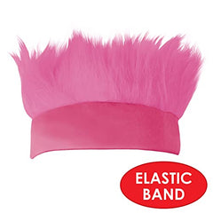 Beistle Hairy Headband, Pink