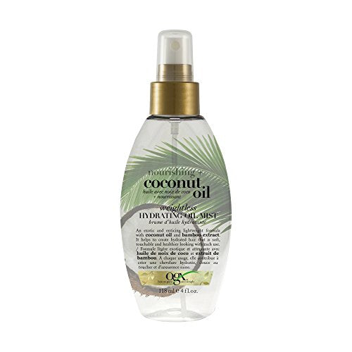 OGX Nourishing Coconut Milk Weightless Hydrating Oil Mist, 118ml