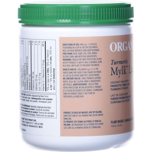 Organika Latté Turmeric Mylk + Prebiotic † 200 G