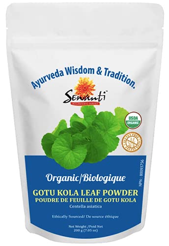 Sewanti Organic Gotu Kola Powder, NPN 80093756, 200g