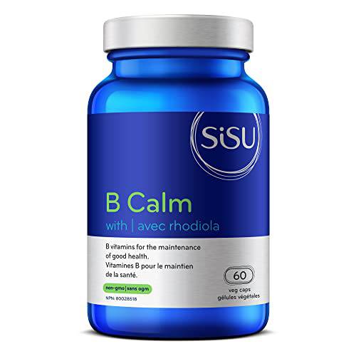 SISU B Calm, with 250 mg Rhodiola 60 VC (Pack of 1)