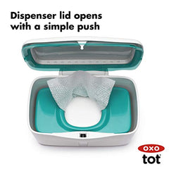 OXO Tot Perfect Pull Wipes Dispenser, Teal