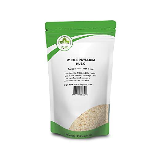 Yogti Whole Husk Psyllium 1 pound