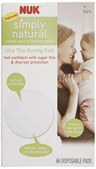 Nuk Ultra Thin Disposable Nursing Pads, 66 Count